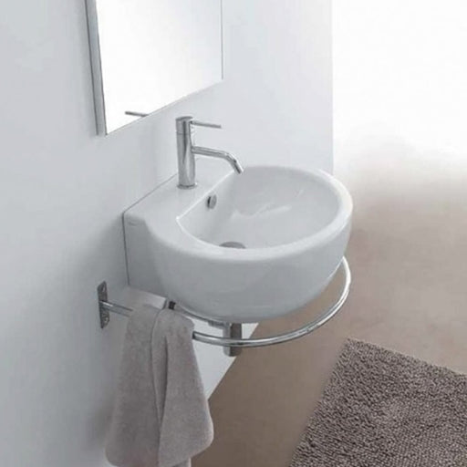 24" Yarrow Fireclay Wall-Mount Sink
