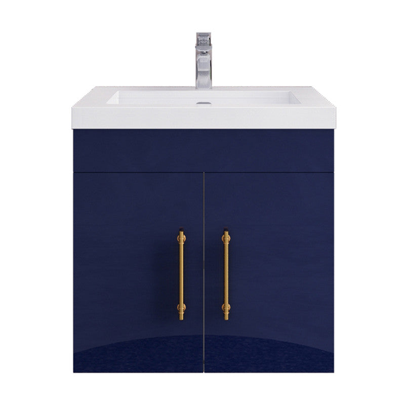 Moreno Bath ELSA24WH Elsa 24" Floating Bathroom Vanity with Reinforced Acrylic Sink Top
