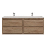 Moreno Bath SAGE60DD Sage 60" Modern Floating Double Bathroom Vanity Set with Double Sink Top (60DD) - view 11
