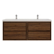 Moreno Bath SAGE60DD Sage 60" Modern Floating Double Bathroom Vanity Set with Double Sink Top (60DD) - view 14