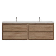 Moreno Bath SAGE72DD Sage 72" Modern Floating Double Bathroom Vanity Set with Double Sink Top (72DD) - view 11