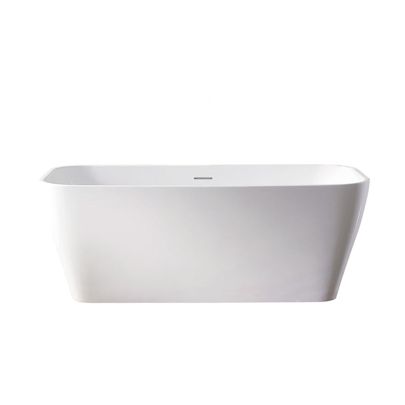 Vinnova 252059-BAT-WH Augustine 59" x 31.5" Soaking Bathtub