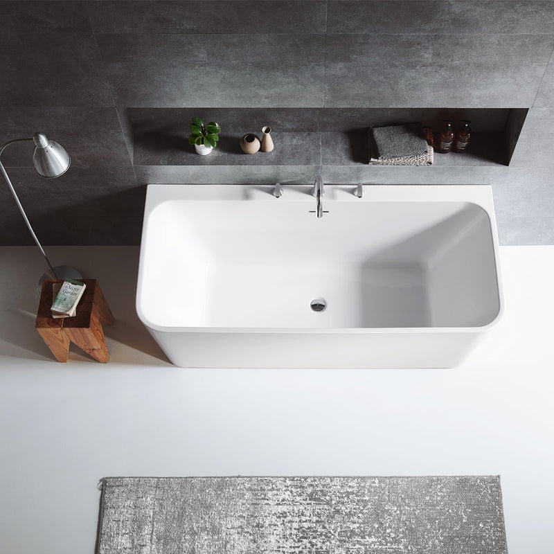 Vinnova 253059-BAT-WH Dashiel Soaking Bathtub