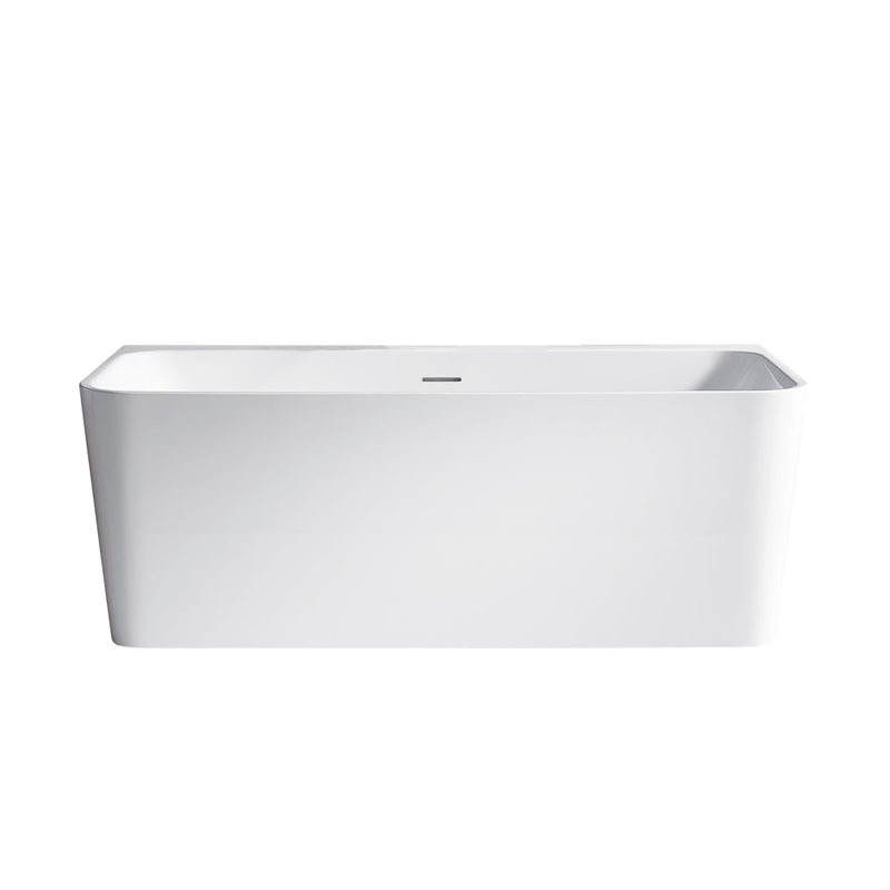 Vinnova 253059-BAT-WH Dashiel Soaking Bathtub