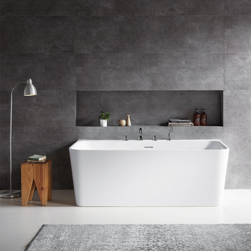Vinnova 253059-BAT-WH Dashiel Soaking Bathtub - view 2