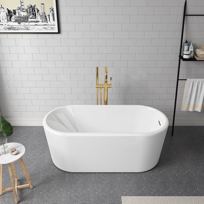 Vinnova 257059-BAT-WH Caserta Soaking Bathtub