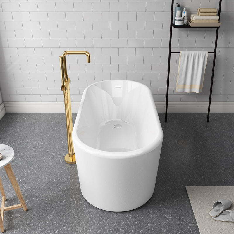 Vinnova 257059-BAT-WH Caserta Soaking Bathtub