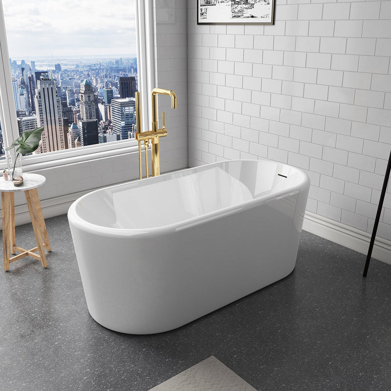 Vinnova 257059-BAT-WH Caserta Soaking Bathtub