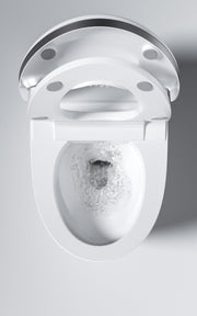Trone STKK50 Tersova Big & Tall Smart Bidet Toilet with ToeTouch, Auto Open and Close Lid, Auto Flush and Heated Seat - Classic White - view 6