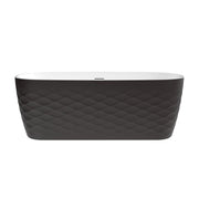 Vinnova 269067-BAT-BL Vinnova London 66.9" x 31.5" Soaking Bathtub - view 18
