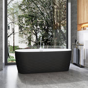Vinnova 269067-BAT-BL Vinnova London 66.9" x 31.5" Soaking Bathtub - view 3