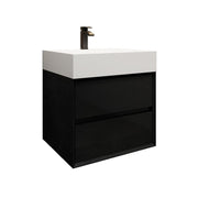 Moreno Bath MAX24 MAX 24" Floating Bathroom Vanity with FLX16 Acrylic Sink - view 12