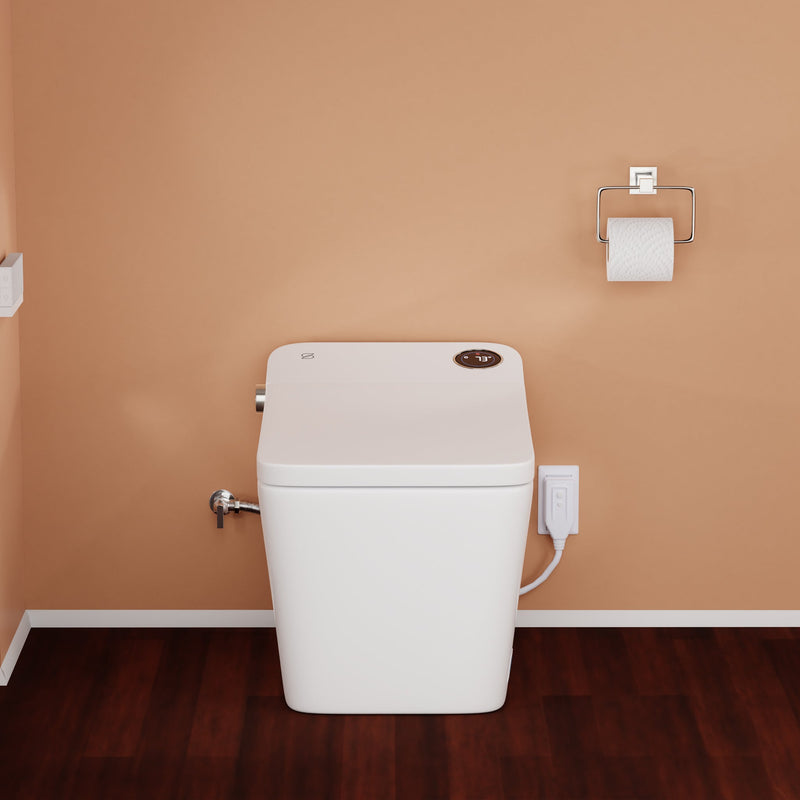 Trone STCH Tahum Smart Bidet Toilet with ToeTouch, Auto Open and Close Lid, Auto Flush and Heated Seat - White - view 2