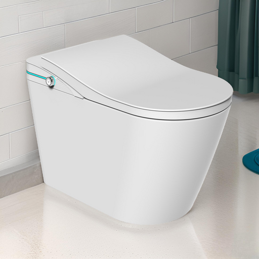 Trone STK1 Sanvia Smart Bidet Toilet with Auto Open Lid, ToeTouch, Auto Flush and Heated Seat - White - view 2