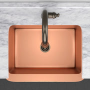 30" Wheaton Copper Hammered Apron Single-Bowl Farmhouse Sink