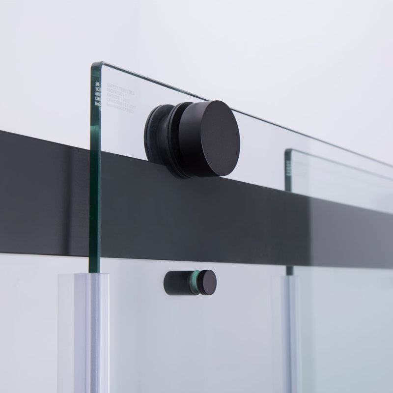 Vinnova 301048-BP-MB Spezia Double Sliding Frameless Shower Door