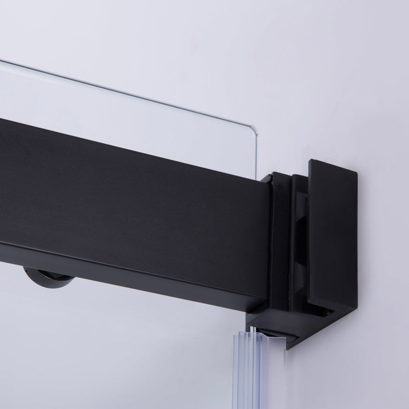 Vinnova 301048-BP-MB Spezia Double Sliding Frameless Shower Door