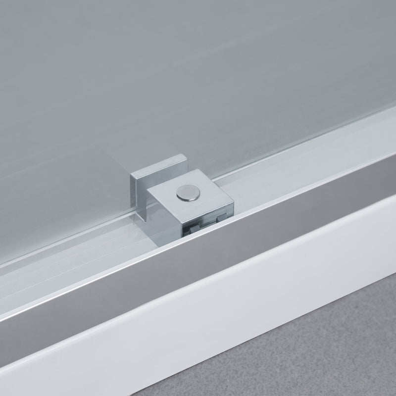 Vinnova 301048-BP-MB Spezia Double Sliding Frameless Shower Door