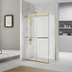 Vinnova 301048+36P-BG Spezia Rectangle Double Sliding Frameless Shower Enclosure