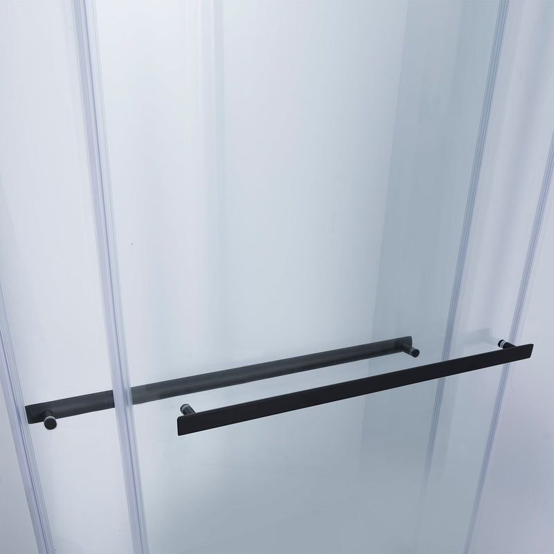 Vinnova 301048+36P-BG Spezia Rectangle Double Sliding Frameless Shower Enclosure