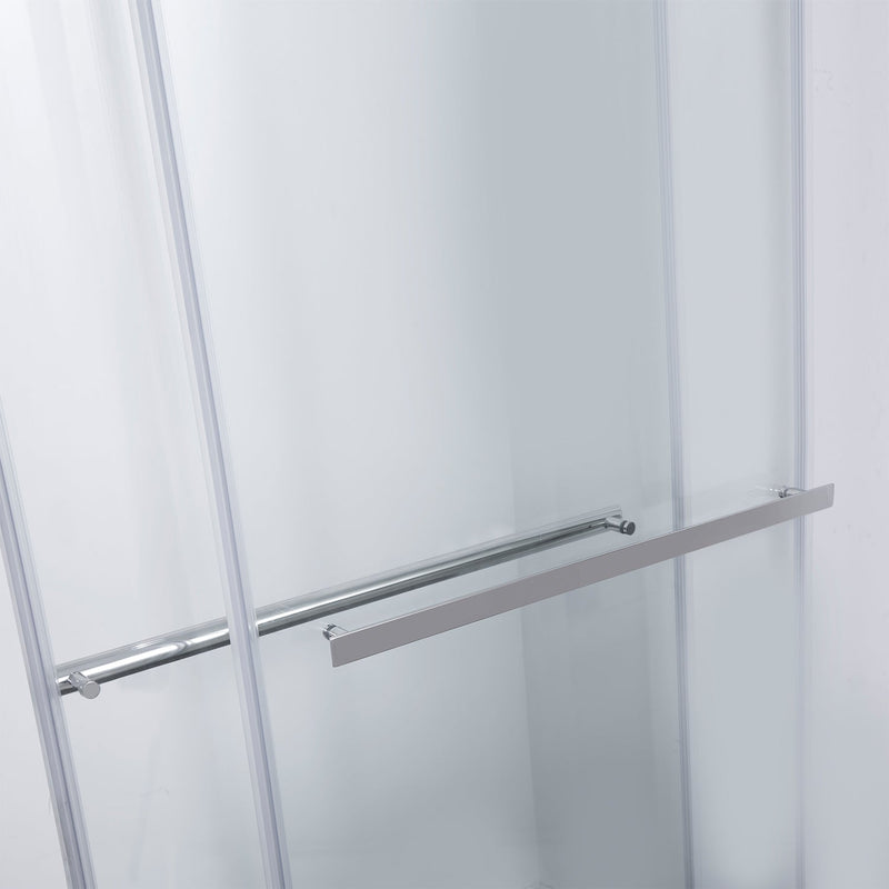 Vinnova 301048+36P-BG Spezia Rectangle Double Sliding Frameless Shower Enclosure