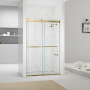 Vinnova 301048-BP-BG Spezia Double Sliding Frameless Shower Door - view 11