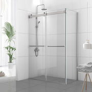 Vinnova 301048+36P-BG Spezia Rectangle Double Sliding Frameless Shower Enclosure - view 6