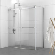 Vinnova 301048+36P-BG Spezia Rectangle Double Sliding Frameless Shower Enclosure - view 8