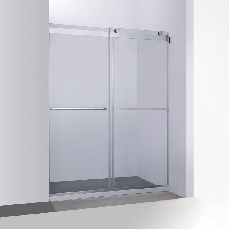 Vinnova 301048-BP-BG Spezia Double Sliding Frameless Shower Door - view 3