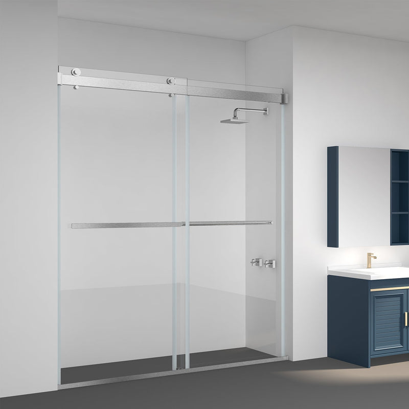 Vinnova 301048-BP-BG Spezia Double Sliding Frameless Shower Door - view 16