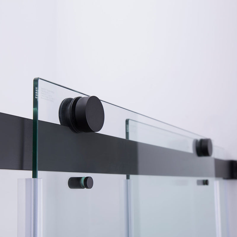 Vinnova 301160-BP-MB Spezia Double Sliding Frameless Tub Door- 60" W x 58" H