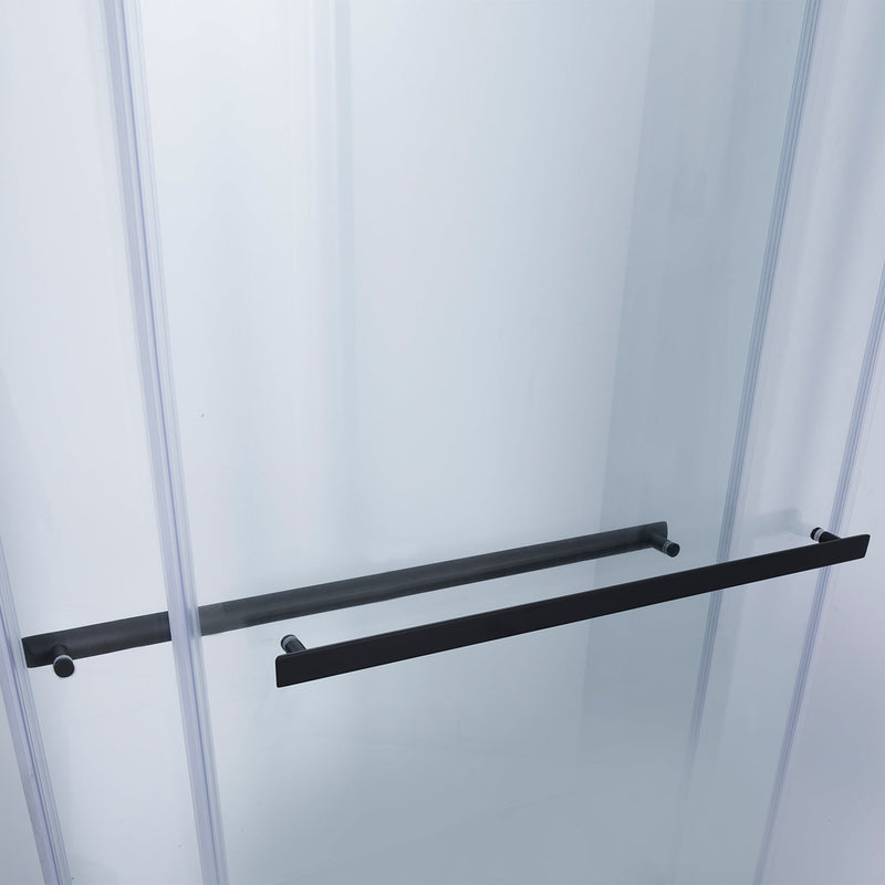 Vinnova 301160-BP-MB Spezia Double Sliding Frameless Tub Door- 60" W x 58" H