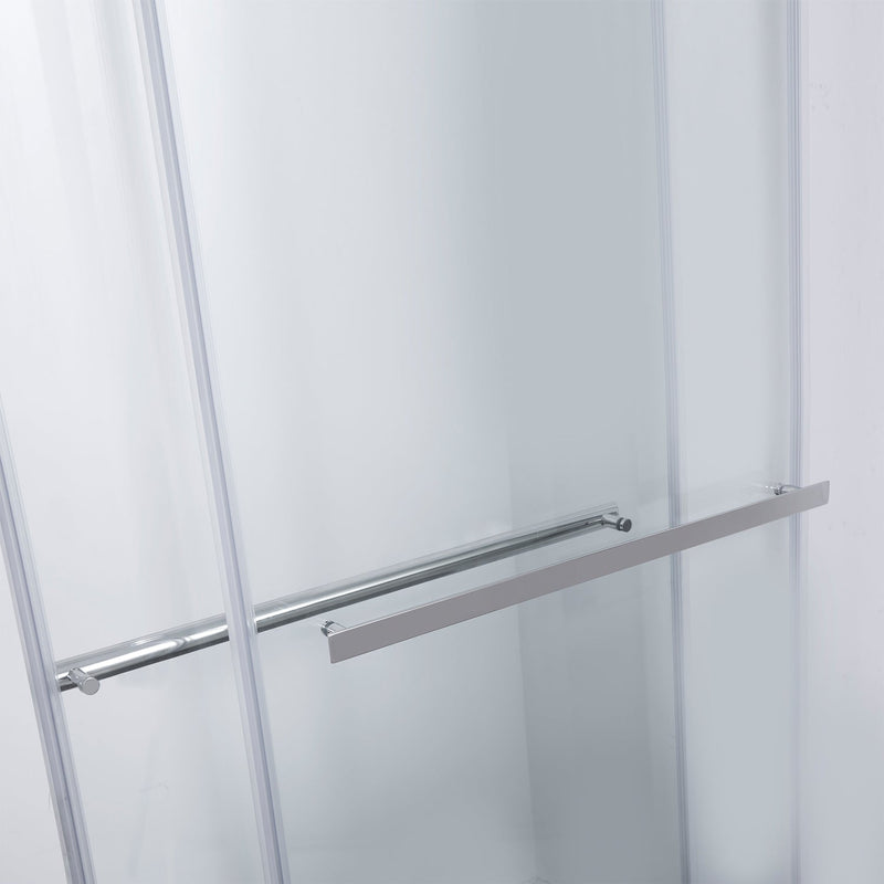 Vinnova 301160-BP-MB Spezia Double Sliding Frameless Tub Door- 60" W x 58" H