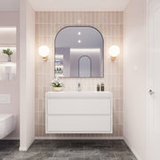 Moreno Bath SAGE42 Sage 42" Modern Floating Bathroom Vanity Set with Sink Top - view 12