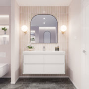 Moreno Bath SAGE48S Sage 48" Modern Floating Bathroom Vanity Set with Single Sink Top - view 11