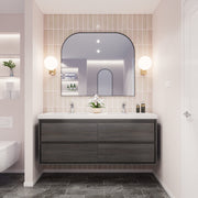 Moreno Bath SAGE60D Sage 60" Modern Floating Bathroom Vanity Set with Double Sink Top - view 12