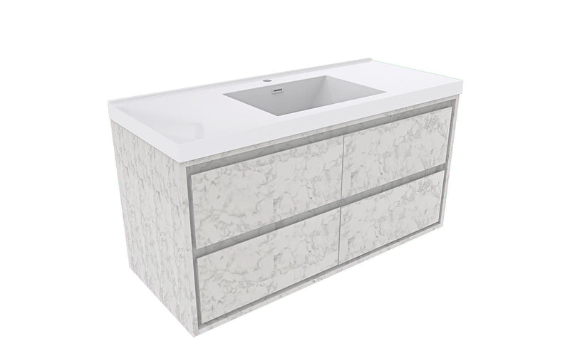 Moreno Bath SAGE60S Sage 60" Modern Floating Bathroom Vanity Set with Single Sink Top - view 15