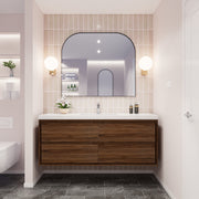 Moreno Bath SAGE60S Sage 60" Modern Floating Bathroom Vanity Set with Single Sink Top - view 14