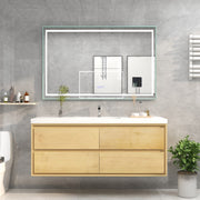 Moreno Bath SAGE60S Sage 60" Modern Floating Bathroom Vanity Set with Single Sink Top - view 17