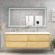 Moreno Bath SAGE72D Sage 72" Modern Floating Bathroom Vanity Set with Double Sink Top - view 17