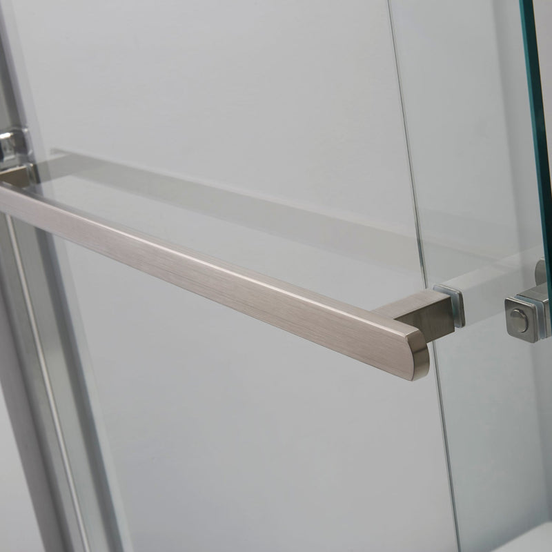 Vinnova 307160-BP-PC Brescia 60" W x 58" H Double Sliding Framed Tub Door