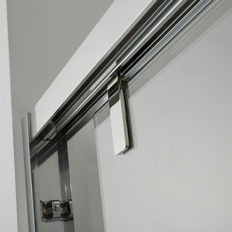 Vinnova 307160-BP-PC Brescia 60" W x 58" H Double Sliding Framed Tub Door