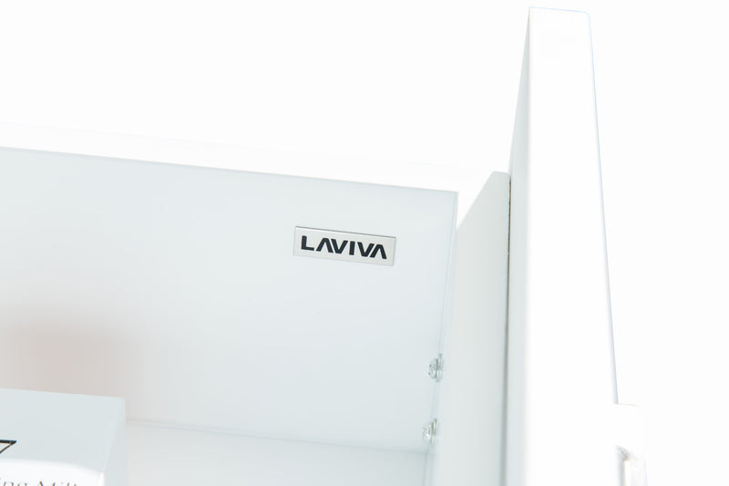 Laviva 31321529-32W-CB Nova 32" White Bathroom Vanity with White Ceramic Basin Countertop - view 8
