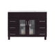 Laviva 31321529-48B-CB Nova 48" Brown Bathroom Vanity with White Ceramic Basin Countertop