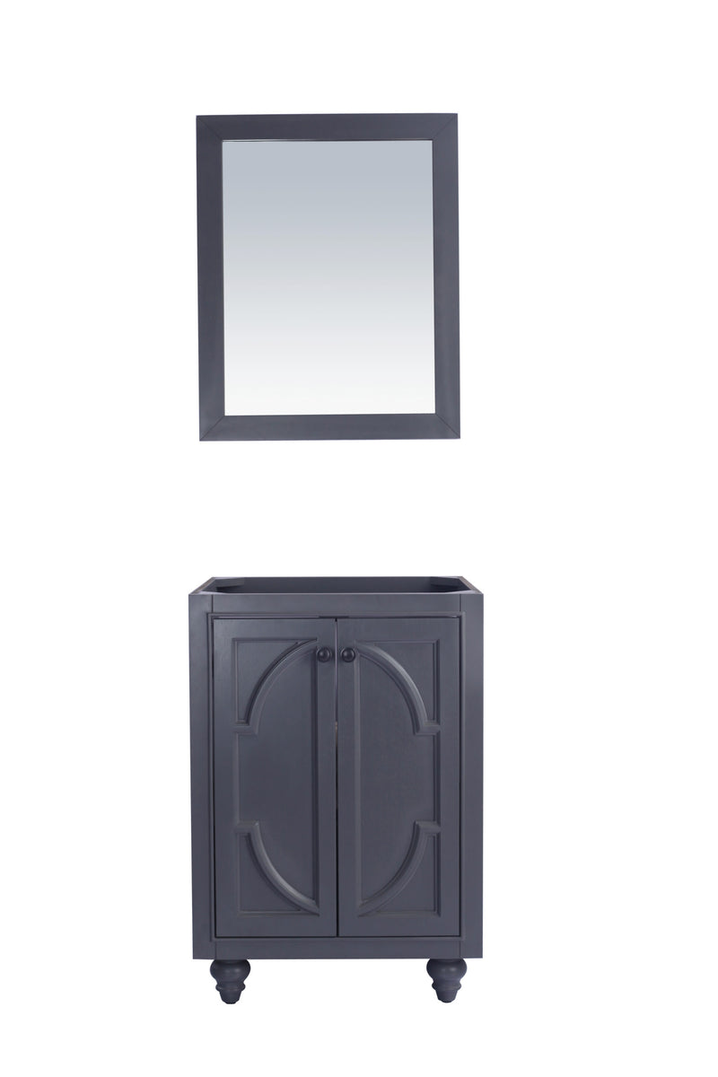 Laviva 313613-24G Odyssey 24" Maple Grey Bathroom Vanity Cabinet