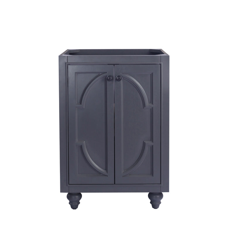 Laviva 313613-24G Odyssey 24" Maple Grey Bathroom Vanity Cabinet
