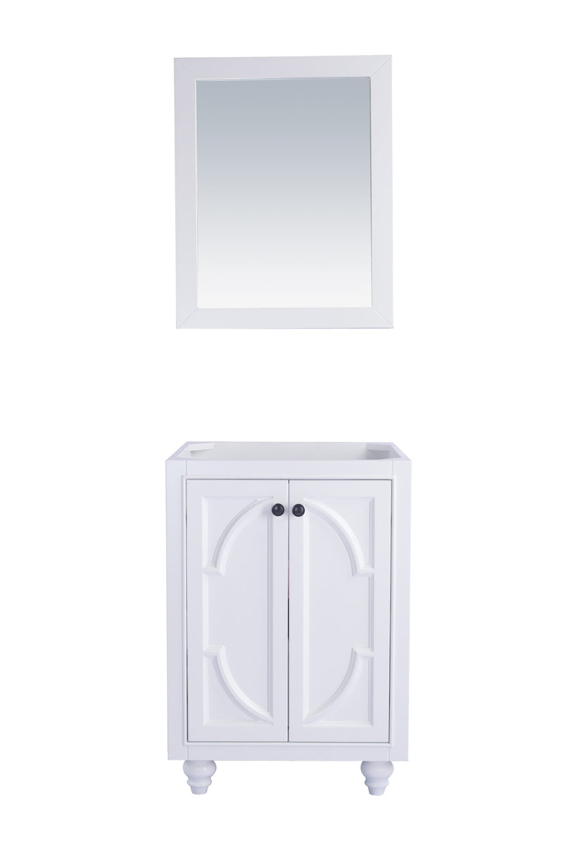 Laviva 313613-24W Odyssey 24" White Bathroom Vanity Cabinet