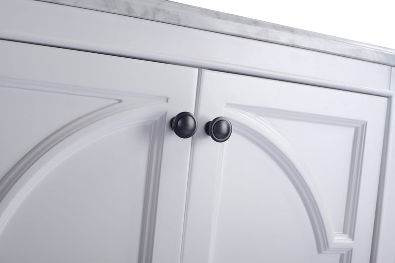 Laviva 313613-30W-PW Odyssey 30" White Bathroom Vanity with Pure White Phoenix Stone Countertop - view 7