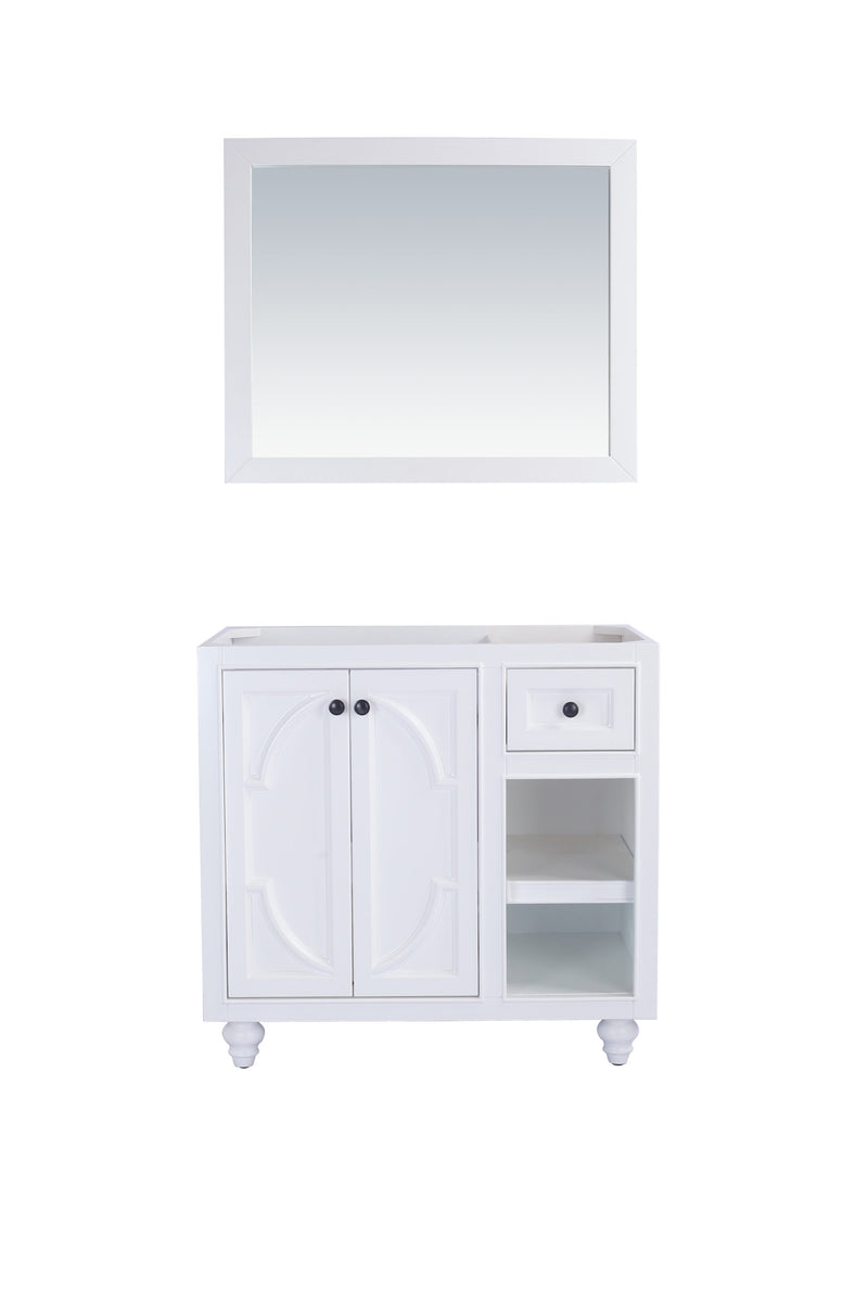 Laviva 313613-36W Odyssey 36" White Bathroom Vanity Cabinet