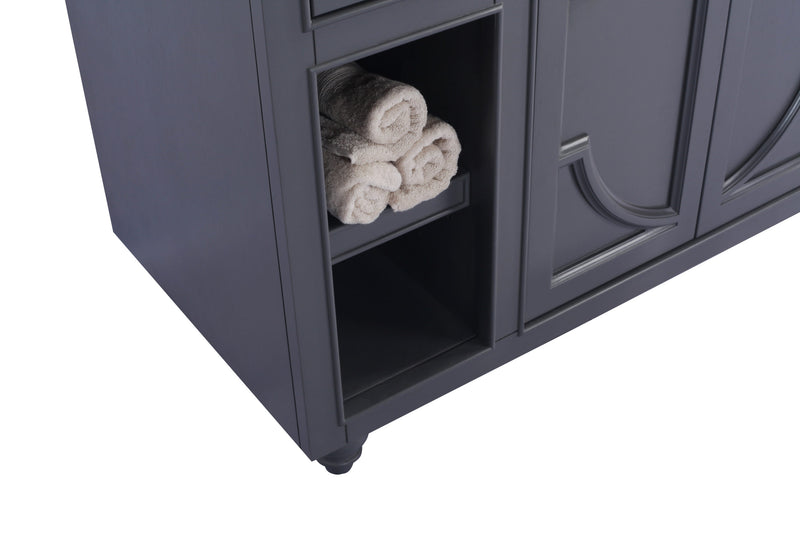 Laviva 313613-48G Odyssey 48" Maple Grey Bathroom Vanity Cabinet